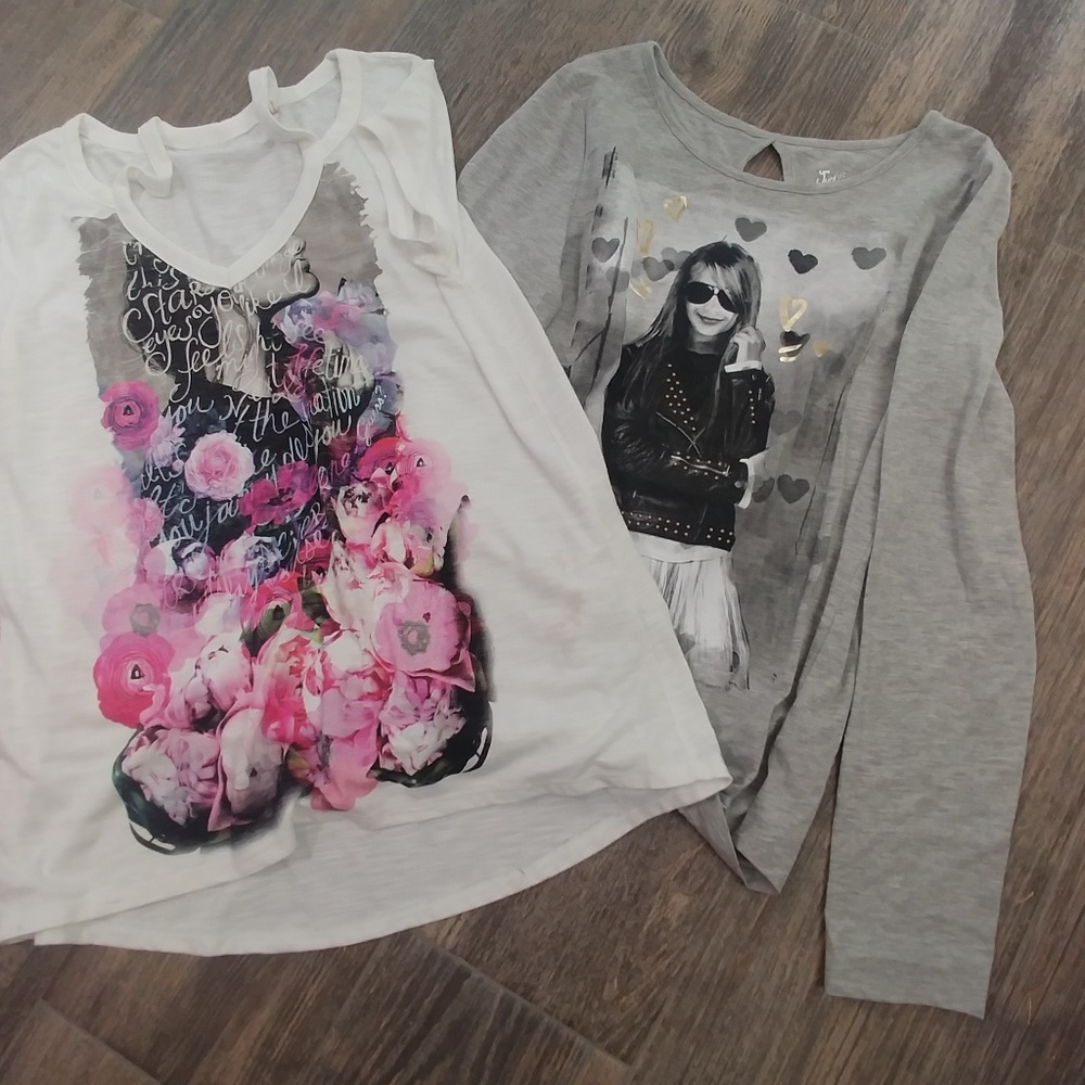 Justice and Guess tops bundle